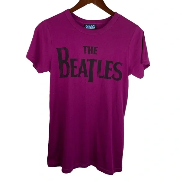 Junk Food | Purple Beatles Sgt Peppers Band Tee Shirt New - Picture 1 of 9